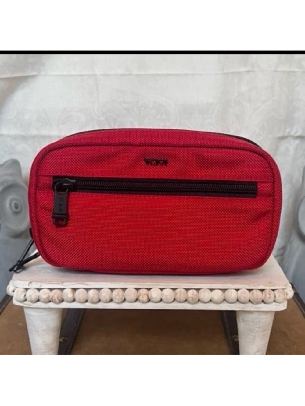 ⚡️⭐️TUMI Zip-Around Case - Cherry